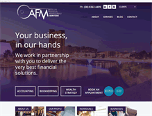 Tablet Screenshot of afmservices.com.au